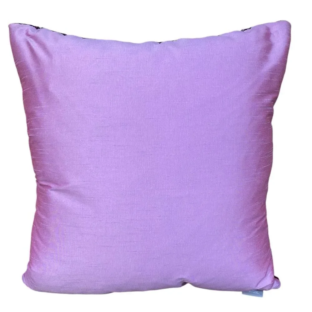 NWOT NEW Three (3) Aviva Stanoff Sequin Hot Pink/Silver/Black Luxury Pillows